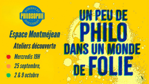 Cycle de philosophie pratique Atelier découverte